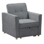Sofa set 2pcs Commit fabric dark grey - Слика 4