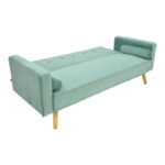 Sofa-bed Success 3-seater velvet in mint shade 190x80x84cm - Слика 3