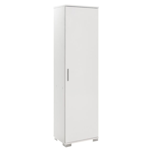 Multipurpose cabinet Chad1  white gloss 45x32x169cm
