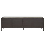 Calliope TV cabinet in wenge-black marble color 180x44x57cm - Слика 4
