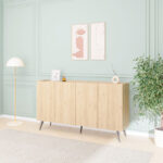 Kudro sideboard in oak shade 180x43x100cm - Слика 2