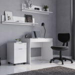 Taker office drawer unit on wheels in white shade 41x45x61cm - Слика 2