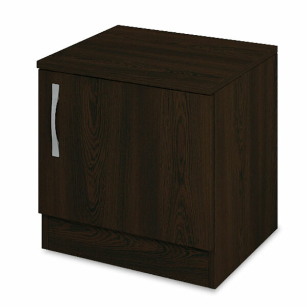 1 Drawer bedside table Deco in wenge color 40x35,5x41cm