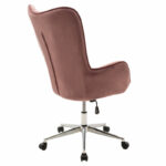 Manager office chair Kido in rotten apple velvet color - Слика 2