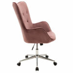 Manager office chair Kido in rotten apple velvet color - Слика 3