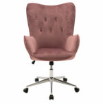 Manager office chair Kido in rotten apple velvet color - Слика 4