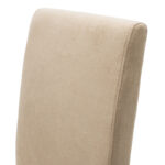 Chair Ditta with ecru fabric - wooden legs walnut - Image 6