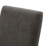 Wooden chair Ditta with dark grey fabric - wooden legs wenge - Слика 6
