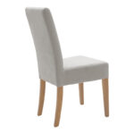 Chair Ditta with grey fabric - sonoma legs 44x56x96cm - Слика 2