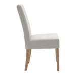 Chair Ditta with grey fabric - sonoma legs 44x56x96cm - Слика 3