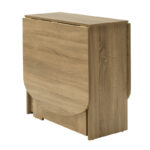 Dining table Nadine polymorphic-extendable color sonoma 160x80x76.5cm - Image 2