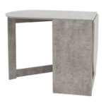 Dining table Nadine polymorphic-extendable color grey antique 160x80x76.5cm - Слика 4