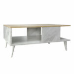 Coffee table Moses color sonoma-white marble 90x54x37.5cm