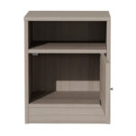 Foly bedside table with a gray oak cabinet 40x40x50cm - Слика 4
