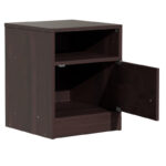 Bedside Foly with one drawer wanut 40x40x50cm - Слика 2