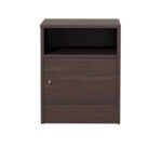 Bedside Foly with one drawer wanut 40x40x50cm - Слика 3