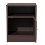 Bedside Foly with one drawer wanut 40x40x50cm - Слика 4
