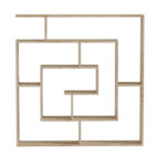 Bookcase Nardy sonoma 125x22x129cm - Слика 2