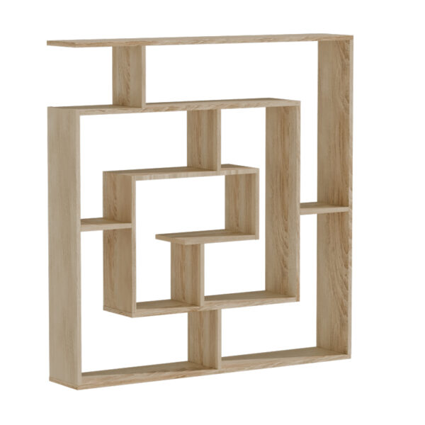 Полица за книги Нарди сонома 125x22x129 см