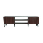 TV cabinet Icarus melamine walnut-wenge 150x32x46cm - Слика 2