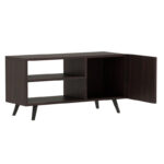 TV cabinet Orianne melamine walnut-wenge 90x32x46cm - Слика 2