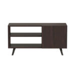 TV cabinet Orianne melamine walnut-wenge 90x32x46cm - Слика 3