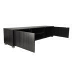 TV cabinet Darion melamine zebrano 180x40x41cm - Image 2