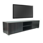 TV cabinet Darion melamine zebrano 180x40x41cm
