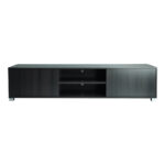 TV cabinet Darion melamine zebrano 180x40x41cm - Image 3
