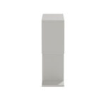 Side table Kora melamine white 60x20x60cm - Слика 3