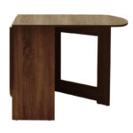 Dining table Nadine polymorphic-extendable wenge 160x80x76.5cm - Слика 6