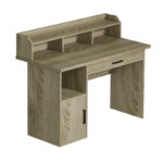 Work office desk Workie sonoma mdf 120x60x95.5cm - Слика 3
