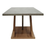 Coffee table Solange sonoma-grey color 110x55x47.5cm - Image 3