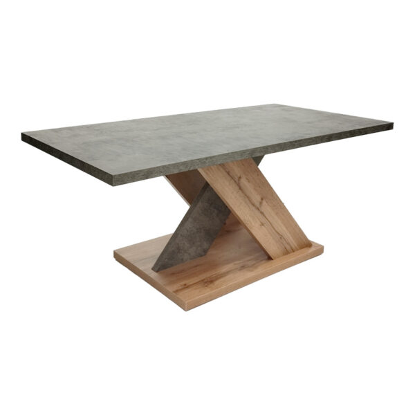 Coffee table Solange sonoma-grey color 110x55x47.5cm