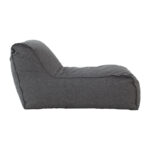 Lara  bean bag-lounger fabric in gray color - Image 3
