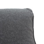 Lara  bean bag-lounger fabric in gray color - Image 4