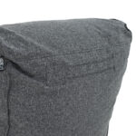 Lara  bean bag-lounger fabric in gray color - Image 6