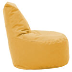 Bean bag armchair Norm fabric 100% waterproof dark yellow - Слика 3