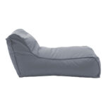 Bean bag lounger Lara Pakoworld waterproof grey - Image 3