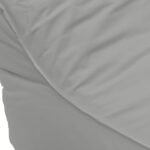 Leandro 100% waterproof bean bag-lounger in dark grey color 105x110x60cm - Image 4