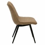 Chair Nely PU beige antique-black leg - Image 2