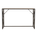 Console Ivy in walnut - black color 120x35x75cm - Image 3