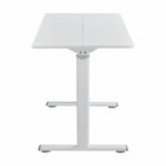 Height adjustable work desk Karla white 120x60x72/115cm - Слика 2