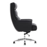 Manager's office chair Nagal PU in black color 71x73x117-123cm - Слика 5