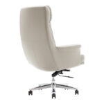 Manager's office chair Nagal PU in beige color 71x73x117-123cm - Image 3