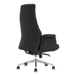 Manager's office chair Rekter PU in black color 77x65x119-127cm - Слика 3