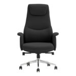 Manager's office chair Rekter PU in black color 77x65x119-127cm - Слика 5