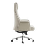 Manager's office chair Rekter PU in beige color 77x65x119-127cm - Слика 4