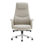 Manager's office chair Rekter PU in beige color 77x65x119-127cm - Слика 5