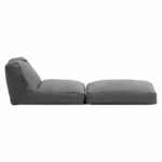 Bean bag armchair-bed Dreamy waterproof gray - Слика 4